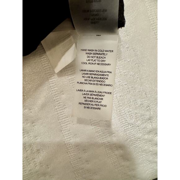 Kensie Black Dress Women's 16 Plus Size Embroidered Floral Chiffon Date Night - Picture 15 of 16